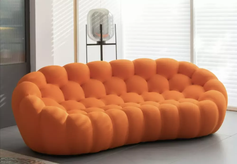 bubble sofa green